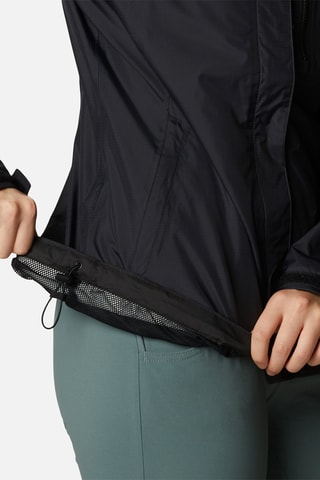 Cortavientos de trail plegable Pouring Adventure™ II - Negro