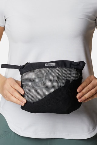 Cortavientos de trail plegable Pouring Adventure™ II - Negro