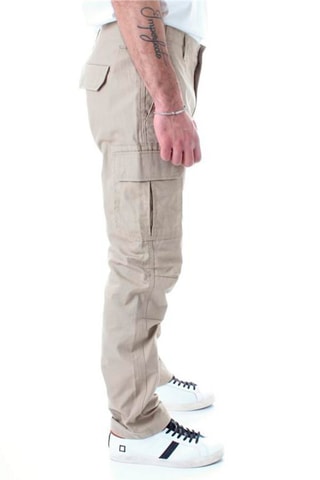 Pantalón cargo - Beige