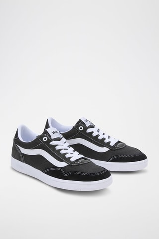 Zapatillas de piel Cruze Too CC - Negro y blanco