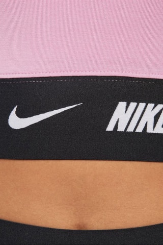 Crop top Nike swoosh - Malva