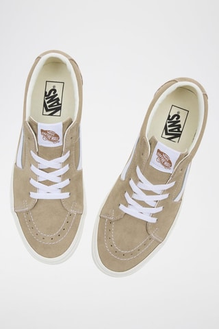Zapatillas de piel SK8-Low - Beige