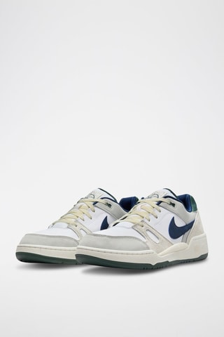 Nike Full Force Low de piel - Blanco