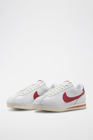 Nike Cortez de piel - Blanco
