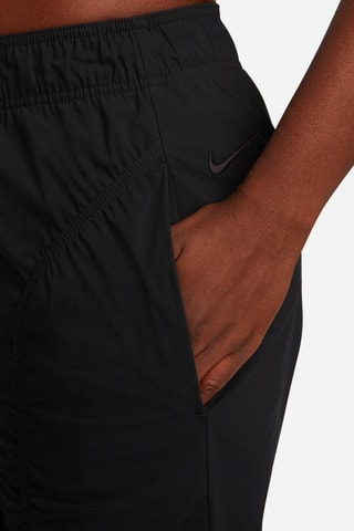 Pantalón palazzo de tiro alto Sportswear - Negro