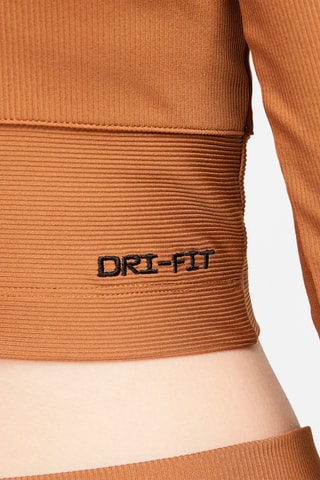 Crop top Sportswear - Camel