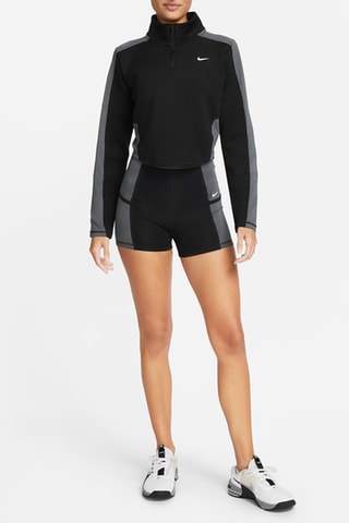 Top de entrenamiento Nike Pro - Negro y gris
