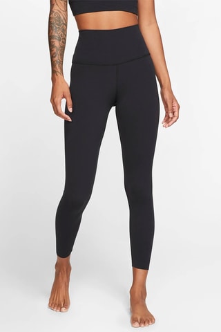 Leggings de yoga 7/8 de tiro alto Luxe - Negro