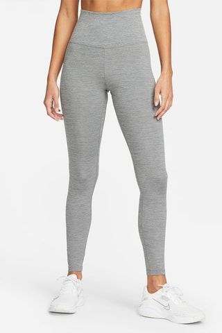 Leggings de tiro alto Nike Training One Dri-FIT - Gris oscuro jaspeado