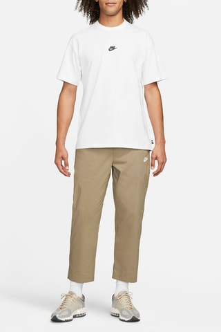 Camiseta oversize de algodón orgánico Nike Premium - Blanco