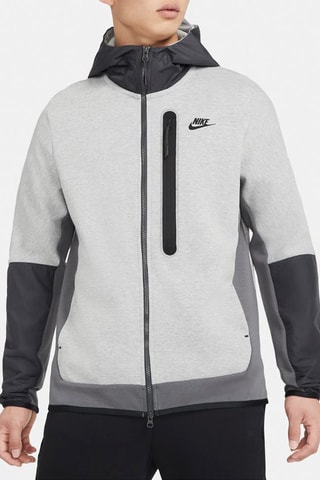 Sudadera polar Nike Tech - Gris claro jaspeado