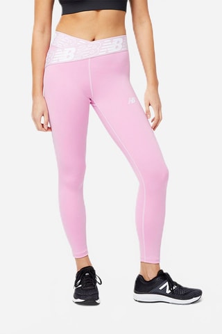 Leggings deportivos de tiro alto Relentless - Rosa - New Balance