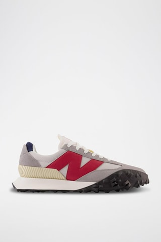 Zapatillas de nobuk XC72 - Gris y rojo - New Balance