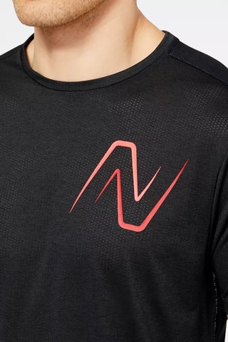 Camiseta de running - Negro - New Balance