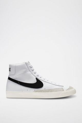 Nike Blazer Mid '77 Vintage de piel - Blanco