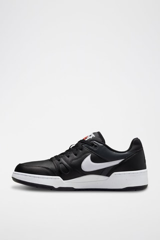 Nike Full Force Low de piel - Negro y blanco - Nike