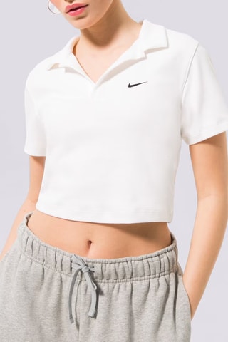 Crop top Essential - Blanco