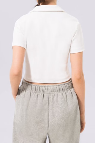 Crop top Essential - Blanco