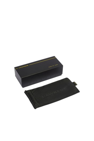 Occhiali da sole polarizzati unisex One Raw - Lenti a specchio - Categoria 3 - Blu e nero