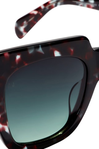 Occhiali da sole donna Row X - Categoria 3 - Nero e verde