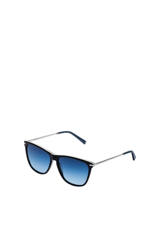 Occhiali da sole unisex One crosswalk - Categoria 3 - Nero e argentato