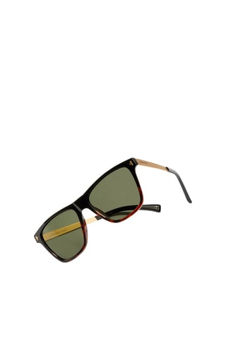 Occhiali da sole polarizzati unisex One LS Metal - Categoria 3 - Nero e verde