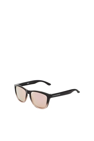 Occhiali da sole donna One - Lenti a specchio - Categoria 3 - Nero e rosa