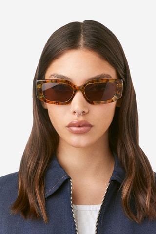 Occhiali da sole donna Trendset - Categoria 3 - Verde e marrone