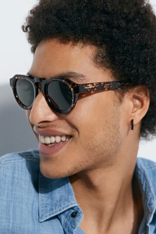 Occhiali da sole unisex Warwick Uptown - Categoria 3 - Nero e arancione