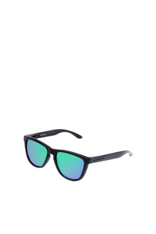 Occhiali da sole polarizzati unisex One Raw - Lenti a specchio - Categoria 3 - Nero e verde