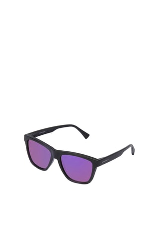 Occhiali da sole polarizzati unisex One LS Raw - Lenti a specchio - Categoria 3 - Nero e viola