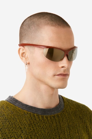 Occhiali da sole unisex Radiante - Categoria 3 - Beige e rosso