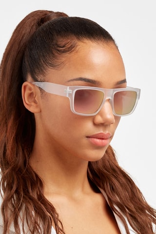 Occhiali da sole polarizzati unisex Waimea - Lenti a specchio - Categoria 3 - Dorato e rosa