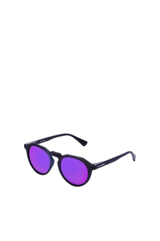 Occhiali da sole polarizzati unisex Warwick raw - Lenti a specchio - Categoria 3 - Nero e viola