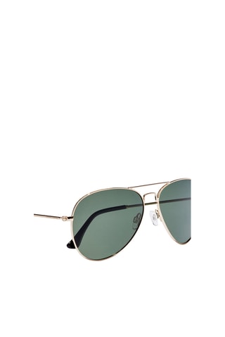 Occhiali da sole polarizzati unisex Hawk - Categoria 3 - Verde e dorato