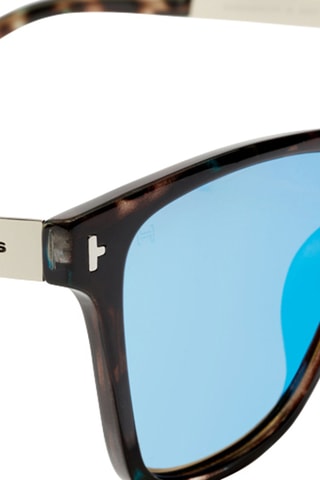 Occhiali da sole polarizzati unisex One LS - Lenti a specchio - Categoria 3 - Blu e marrone