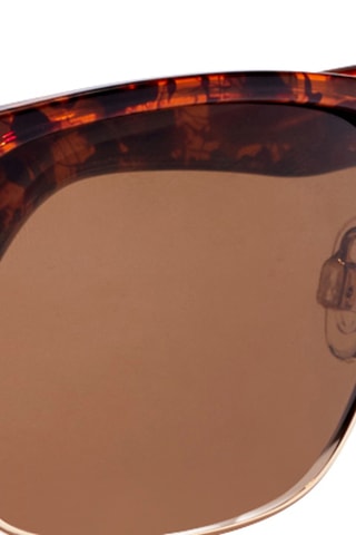 Occhiali da sole polarizzati unisex Classic Valmont - Categoria 3 - Marrone e arancione