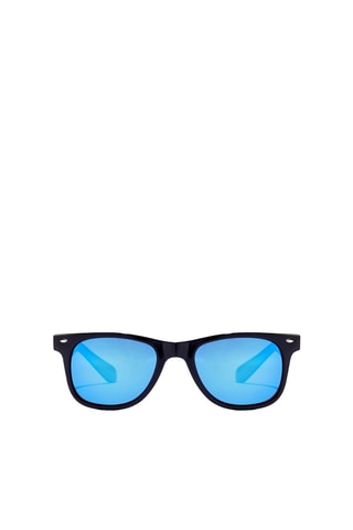 Occhiali da sole polarizzati unisex - Lenti a specchio - Categoria 3 - Nero