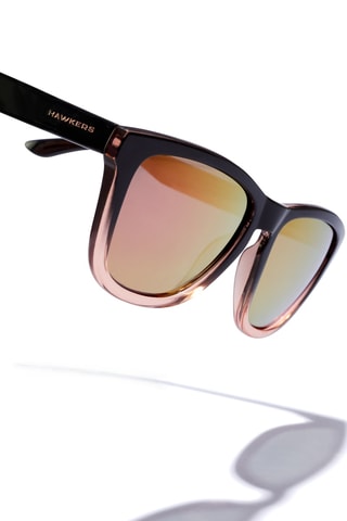 Occhiali da sole polarizzati unisex - Lenti a specchio - Categoria 3 - Nero