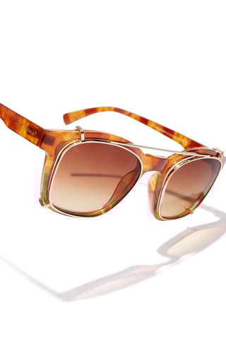 Occhiali da sole unisex - Categoria 2 - Marrone