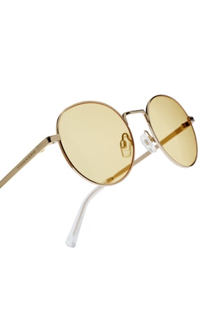 Lunettes de soleil mixte - Catégorie 1 - Doré