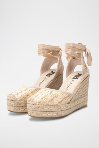Espadrilles compensées - Beige