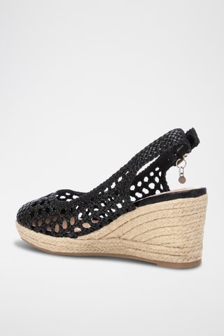 Espadrilles compensées - Noir