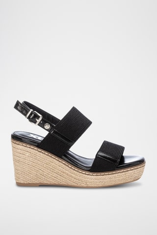 Espadrilles compensées - Noir
