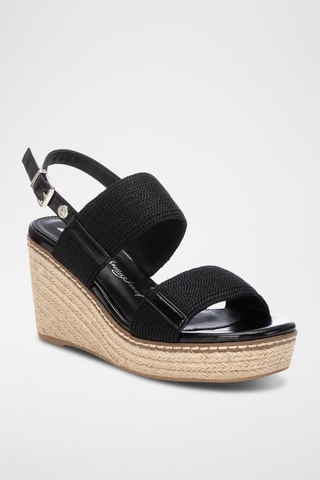 Espadrilles compensées - Noir