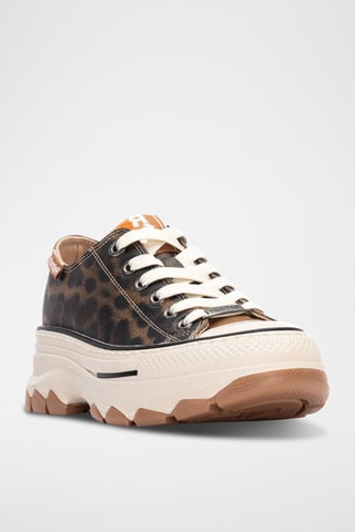 Baskets plateformes - Camel