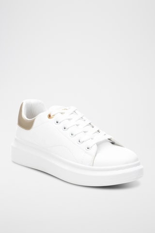 Baskets - Blanc et doré