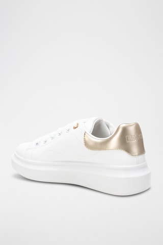 Baskets - Blanc et doré