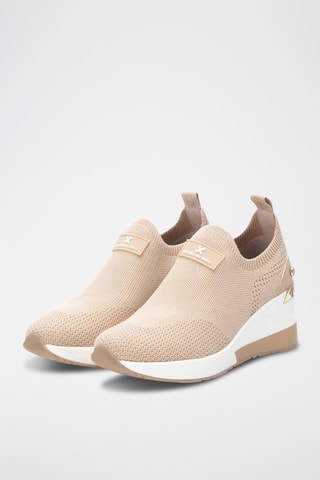 Baskets compensés - Beige