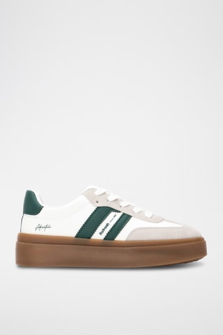 Baskets plateformes - Vert